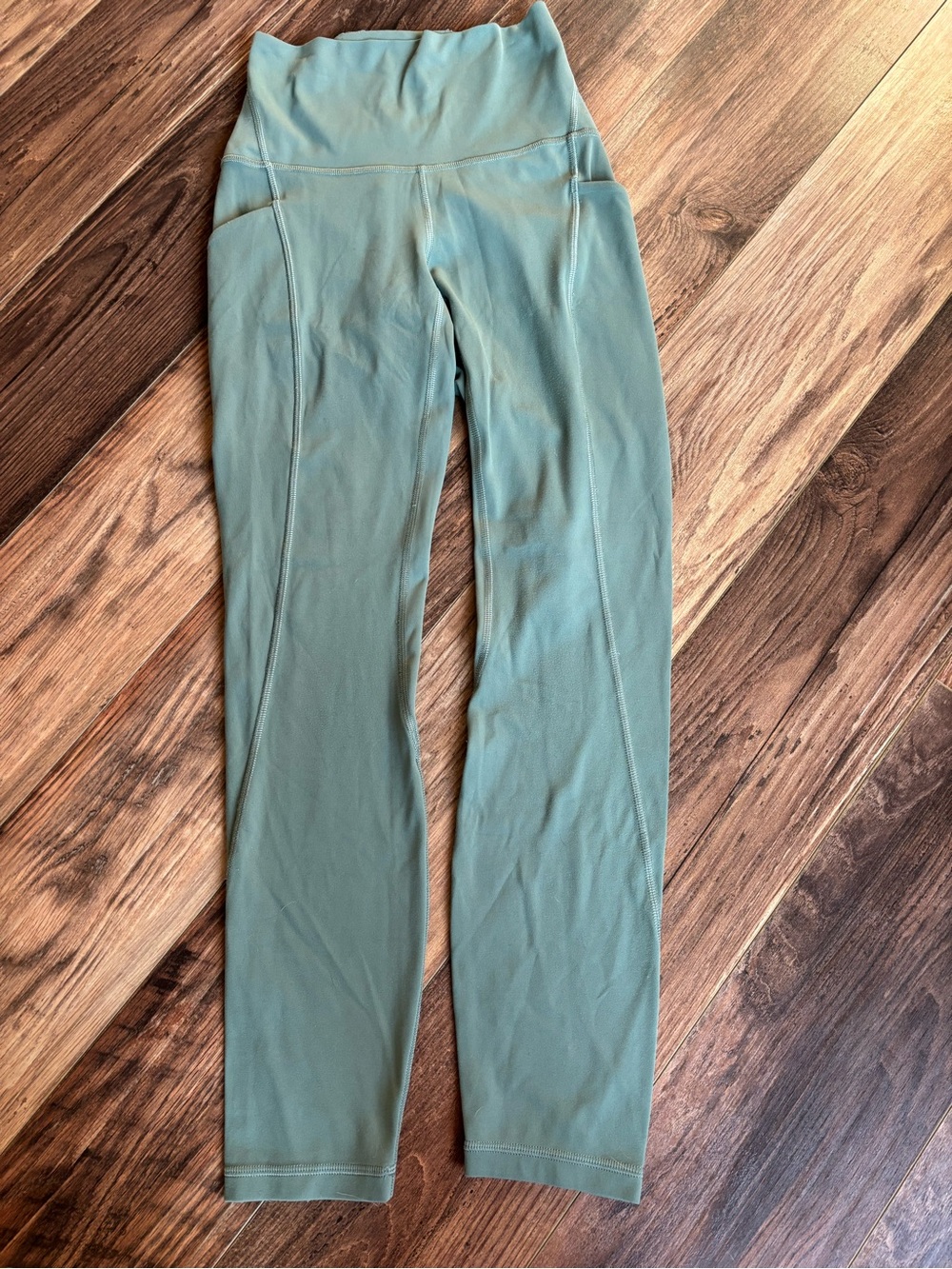 Lululemon All The Right Places High Rise Pocket Leggings Teal 2